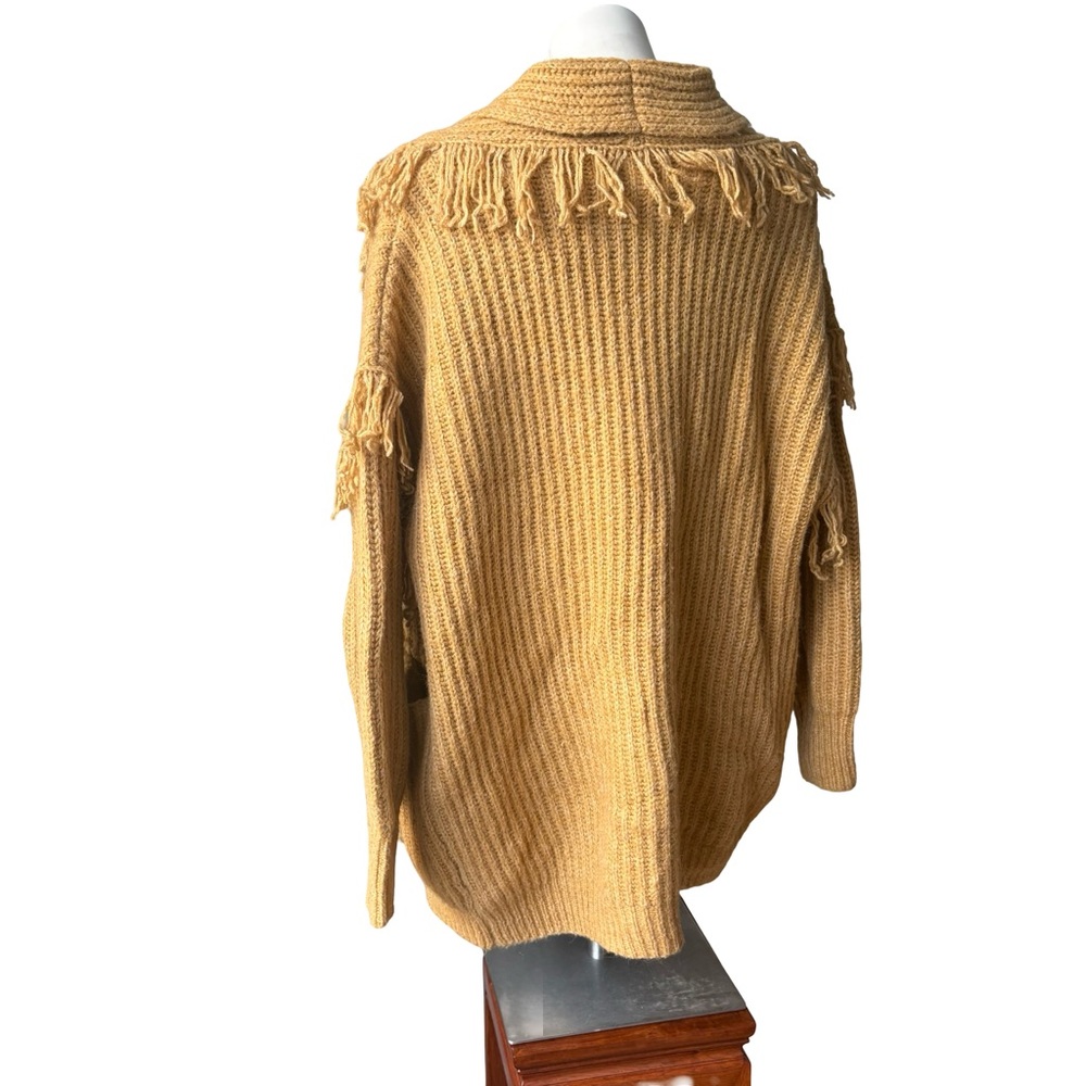 Anthropologie Amanza Fringed Cardigan, Sz XS/S - Picture 4 of 15